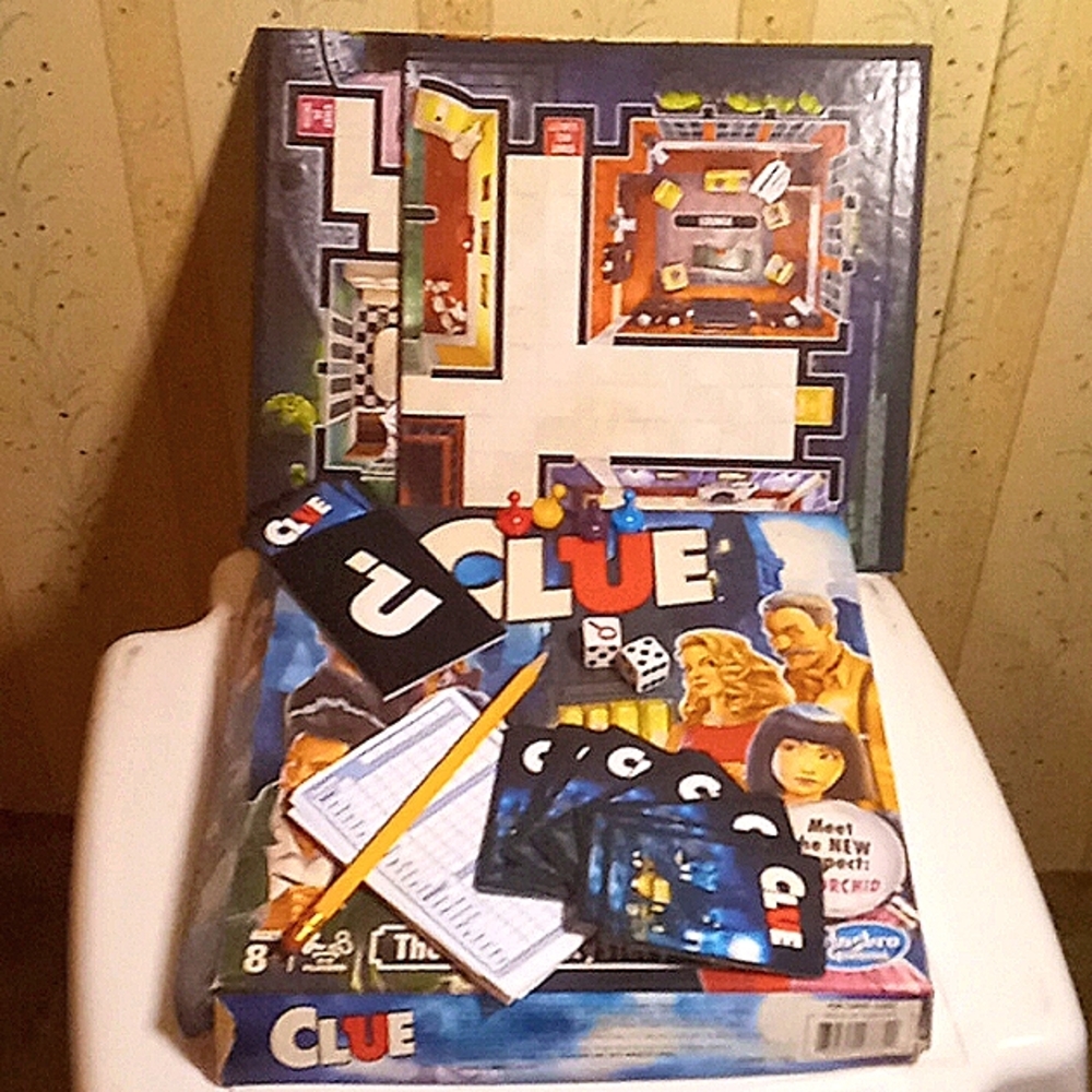 Clue classic board game. Originally paid $20. Asking $10. Game has all pieces!